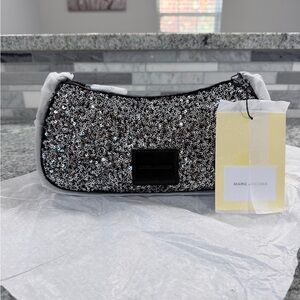 Marc Jacobs Silver Sequin Shoulder Bag